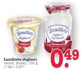 Joghurt Erdbeere Angebote von Landliebe bei E center Dreieich für 0,49 €