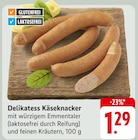 Delikatess Käseknacker bei EDEKA im Aschaffenburg Prospekt für 1,29 €