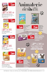 Prix et réduction Croquettes Chien dans le prospectus Supermarchés Match en cours Offre Croquettes Chien dans le catalogue Supermarchés Match du moment à la page 21