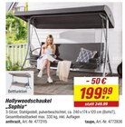 Hollywoodschaukel Sophia bei toom Baumarkt im Retzow Prospekt für 199,99 €