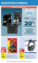 Cafetière en promo dans le catalogue Carrefour à la page 77