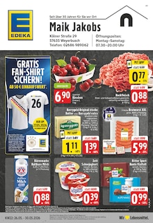 Aktueller EDEKA Prospekt für Sörth und Ungebung, Seiten zum blättern EDEKA Prospekt Aktuelle Angebote mit Seiten in Sörth und Umgebung