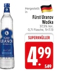 Wodka Angebote von Fürst Uranov bei EDEKA Kaufbeuren für 4,99 €