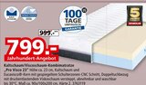 Kaltschaum/Viscoschaum-Kombimatratze "Pro Visco 23" von ErgoDream im aktuellen Segmüller Prospekt für 799,00 €