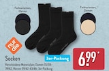 Socken von nur die im aktuellen ALDI Nord Prospekt