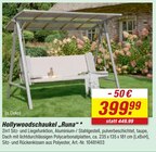 Hollywoodschaukel Runa Angebote bei toom Baumarkt Lörrach für 399,99 €