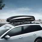 Volkswagen - Dachbox Comfort 340, schwarz (hochglanz), 3-Punkt-Zentralverriegelung Angebot im Prospekt Dachbox Comfort 340, schwarz (hochglanz), 3-Punkt-Zentralverriegelung bei Volkswagen im Prospekt "" für 677,00 €