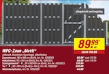 Zaunelement Angebote bei toom Baumarkt Dormagen für 44,99 €