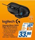 Gaming-Maus G502 High Performance bei expert im Aichach Prospekt für 33,99 €