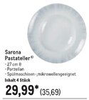 Sarona Pastateller von  im aktuellen METRO Prospekt für 35,69 €