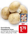 Champignons braun im Angebot bei EDEKA in Ulm Champignons braun Angebote von Gut & Günstig bei EDEKA Ulm für 1,79 €