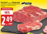 Roastbeef oder Rumpsteak Angebote von Jungbullen-Fleisch bei E center Kempen für 2,49 €