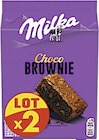 Choco Brownie - MILKA en promo chez Casino Supermarchés Grenoble à 3,45 €