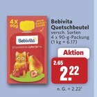 Aktuelles Quetschbeutel Angebot bei combi in Hannover ab 2,22 €