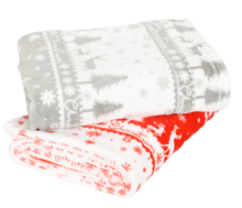 PLAID MICROFIBRE CHRISTMAS à L'incroyable dans Plumergat PLAID MICROFIBRE CHRISTMAS à L'incroyable dans Plumergat
