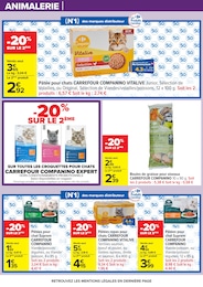 Offre Croquettes Chat dans le catalogue Carrefour du moment à la page 77