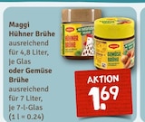 Hühner Brühe oder Gemüse Brühe bei nahkauf im Wunstorf Prospekt für 1,69 €