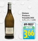 Prosecco Frizzante DOC Angebote von Giolano bei Trinkgut Pforzheim für 3,66 €