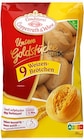 Unsere Goldstücke 9 Weizenbrötchen oder Unsere Goldstücke 9 Baguette-Brötchen Angebote von Coppenrath & Wiese bei REWE Salzgitter für 1,20 €