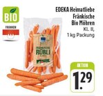 Fränkische Bio Möhren Angebote von EDEKA Heimatliebe bei nah und gut Ansbach für 1,29 €