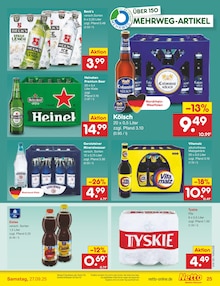 Tyskie im Netto Marken-Discount Prospekt "Aktuelle Angebote" mit 59 Seiten (Aachen)