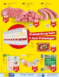 Netto Marken-Discount Hackfleisch im Prospekt 