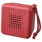 Bluetooth®-Lautsprecher, tragbar wasserdicht rot Angebote von VAPPEBY bei IKEA Bocholt für 12,00 €