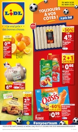 Catalogue Supermarchés Lidl en cours à Rancy et alentours, "Toujours à vos côtés !", 54 pages, 19/06/2024 - 25/06/2024