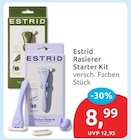 Rasierer Starter Kit von Estrid für 8,99 € bei budni im Angebot Rasierer Starter Kit von Estrid im aktuellen budni Prospekt