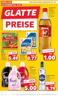 Fleisch im Kaufland Prospekt "EXTRA-ANGEBOTE" mit 8 Seiten (Mönchengladbach)
