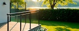 GLASGELÄNDER 100x100 cm Angebote bei Rusta Jena für 9,00 €