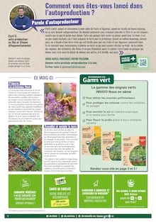 Prospectus Gamm vert en cours, "RETOUR AU JARDIN", page 2 sur 12