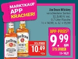Whiskey im Angebot bei Marktkauf in Plauen Whiskey Angebote von Jim Beam bei Marktkauf Plauen für 9,99 €