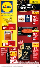 Foie Gras Angebote im Prospekt "Des fêtes magiques !" von Lidl auf Seite 1