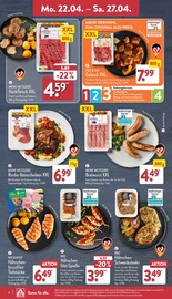 Fleisch Angebot im aktuellen ALDI Nord Prospekt auf Seite 4