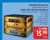 Bier im Angebot bei Marktkauf in Schkeuditz Bier Angebote von Störtebeker bei Marktkauf Schkeuditz für 15,99 €
