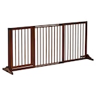 PawHut Schutzgitter braun Edelstahl B/H/L: ca. 166x113x36 cm für 71,99 € bei POCO im Angebot PawHut Schutzgitter braun Edelstahl B/H/L: ca. 166x113x36 cm im aktuellen POCO Prospekt