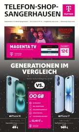 Aktueller Telefon Shop Sangerhausen Elektromärkte Prospekt in Schönewerda und Umgebung, "GENERATIONEN IM VERGLEICH" mit 8 Seiten, 01.12.2025 - 04.12.2025