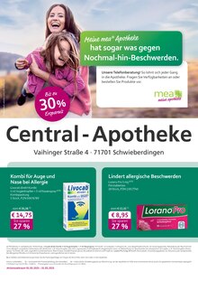 Aktueller mea - meine apotheke Prospekt