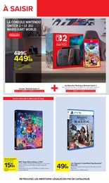 Offre Console Nintendo dans le catalogue Carrefour du moment à la page 54
