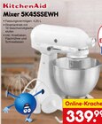 Mixer 5K45SSEWH Angebote von KitchenAid bei Netto Marken-Discount Wuppertal für 339,99 €