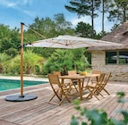 Parasol excentré carré 3M en promo chez Hyper U Reims à 189,00 €