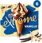 Cônes glacés vanille pépites de nougatine - EXTRÊME - Intermarché Hyper Cônes glacés vanille pépites de nougatine - EXTRÊME à 6,68 € dans le catalogue Intermarché Hyper