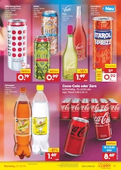 Aktueller Netto Marken-Discount Prospekt mit Coca Cola Zero, "Aktuelle Angebote", Seite 25