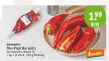 Bio-Paprika spitz Angebote von demeter bei tegut Fellbach für 1,99 €