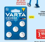 Aktuelles CR2032 Lithium Knopfzelle Angebot bei Marktkauf in Leipzig ab 3,99 €