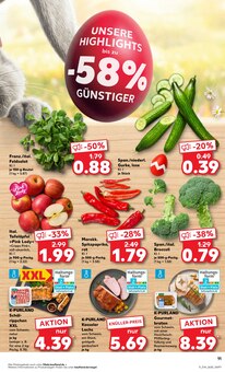 Schweinefleisch im Kaufland Prospekt "KNÜLLER" mit 68 Seiten (Jena)