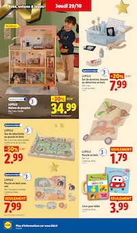 Promotion Livre enfant dans le prospectus Lidl, valable du 29/10/2026 au 04/11/2026 Promo Livre enfant dans le catalogue Lidl du moment à la page 44