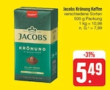 Jacobs Krönung Kaffee bei nah und gut im Prospekt "" für 5,49 €