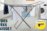 Étendoir à linge en promo chez Gifi Étendoir à linge dans le catalogue Gifi